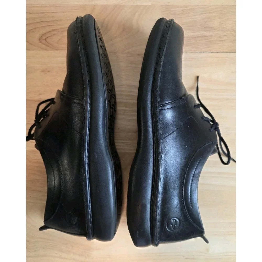 FOOTPRINTS by Birkenstock 270 Men 42 EU 9 US Black Leather Oxford Lace Up Derby